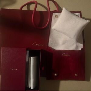 Cartier Gag, Travel Pouch, and Cleaning Kit